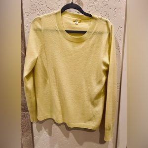 J Crew cashmere crewneck sweater